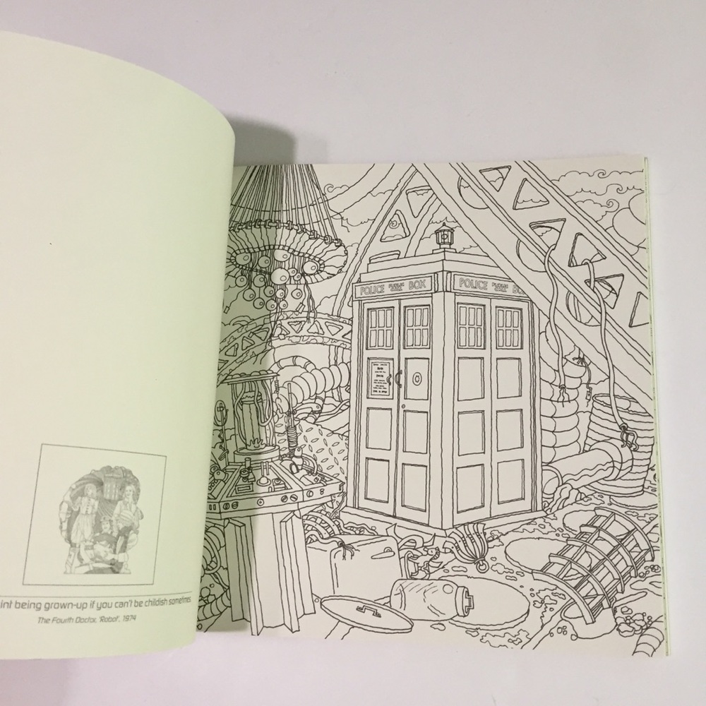 🆕 Doctor Who Coloring Book - Picture 8 of 10